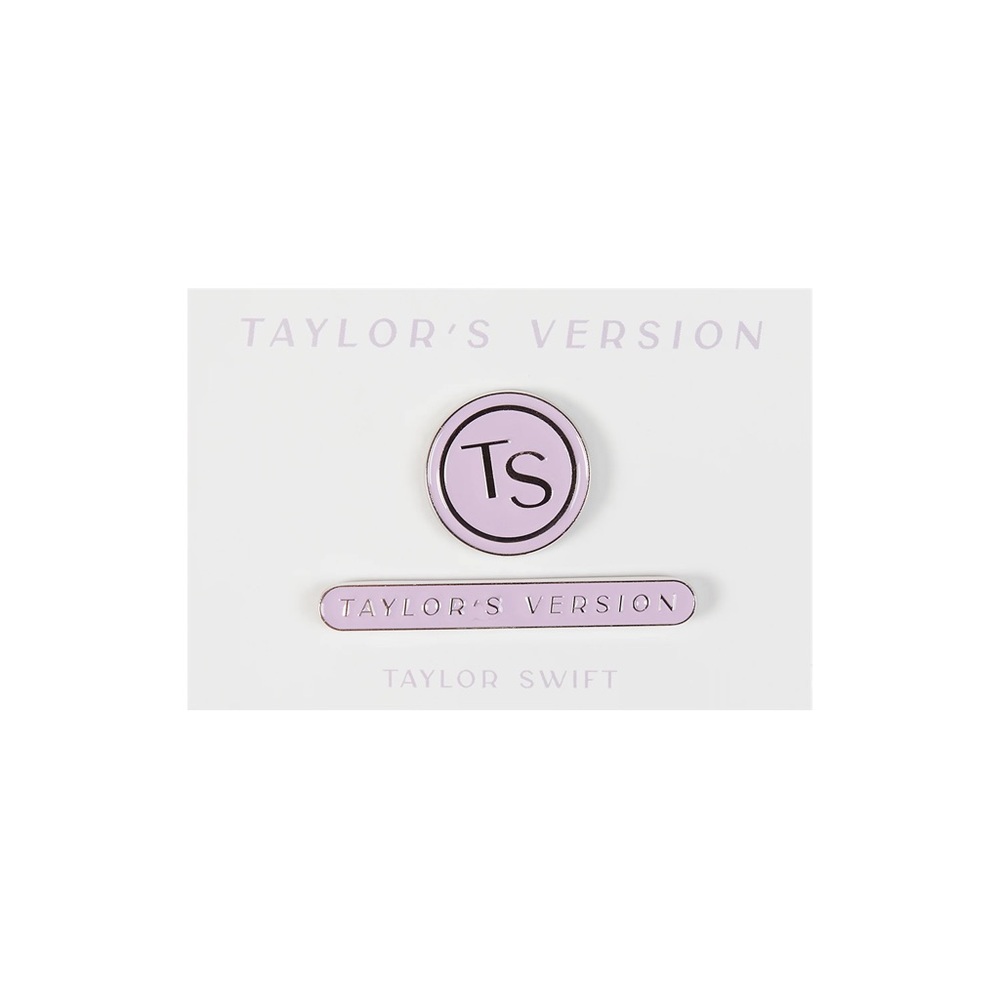 Taylor’s Version Enamel Pin Set Pink